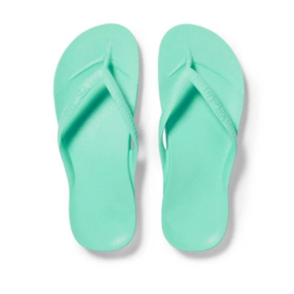 Archies Arch Kids Support Flip Flops - Mint